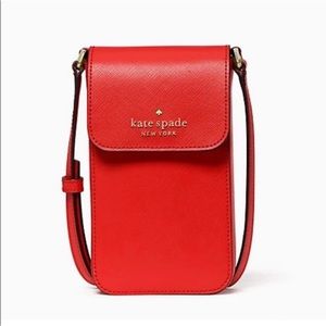 Kate Spade staci north south flap phone
crossbody bag Gazpacho